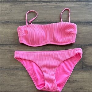 Hollister Ribbed Bikini Set